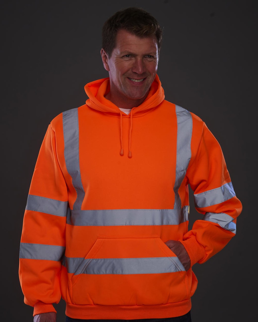 Sweaters & hoodies YOKO Hi-Vis pullover hoodie voor bedrukking &amp; borduring