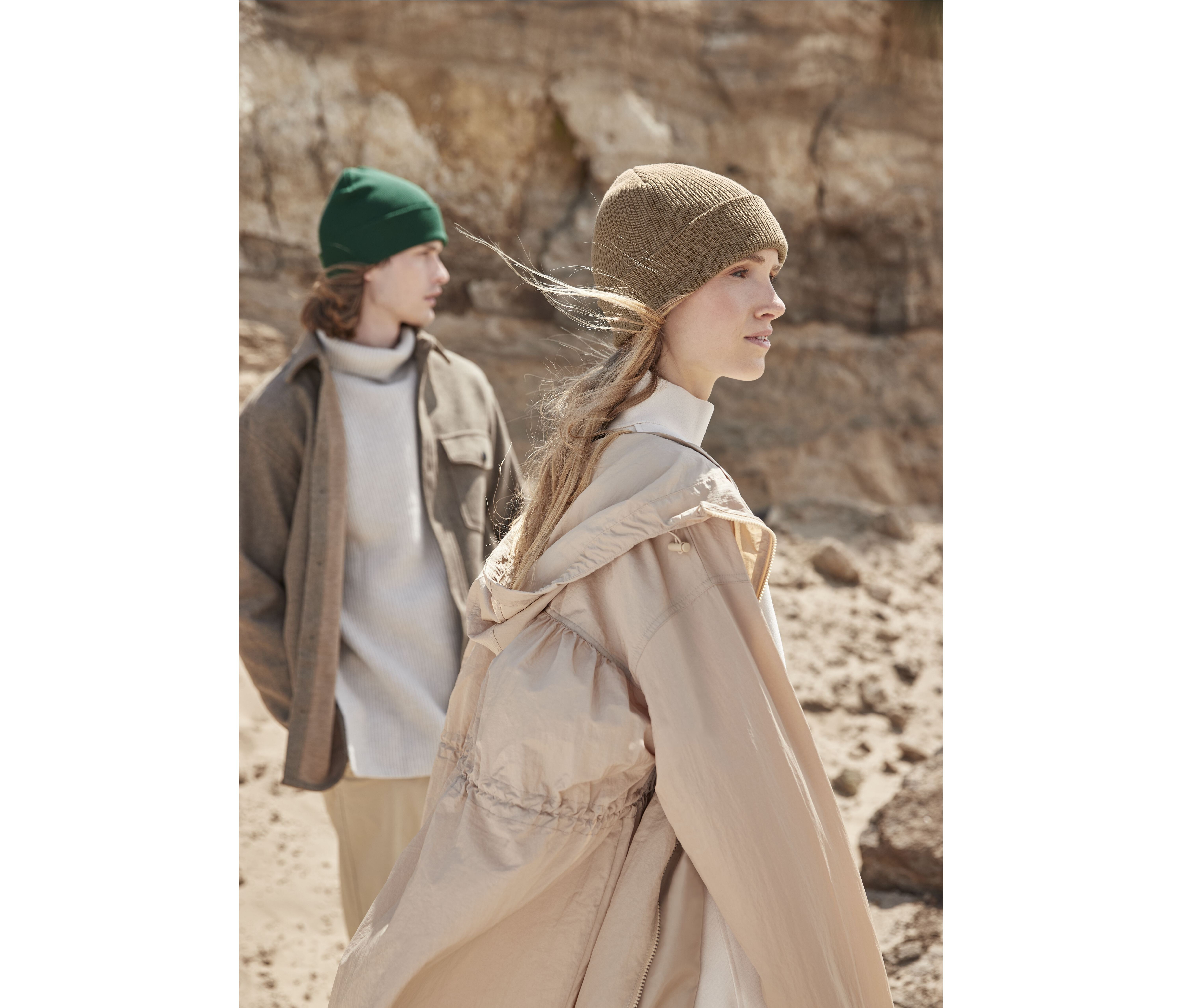 Bonnets personnalisable BEECHFIELD POLYLANA® RIBBED BEANIE