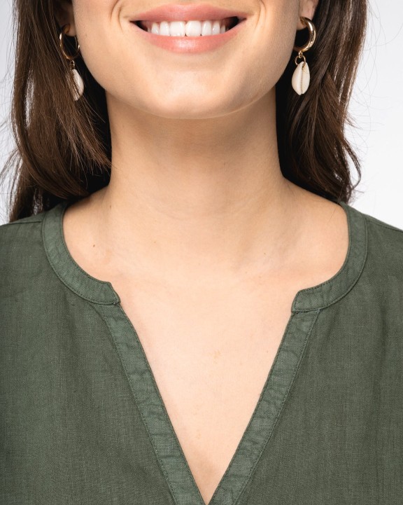 Chemises personnalisable SPASSO Blouse en lin femme