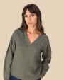 Chemises personnalisable SPASSO Blouse en lin femme