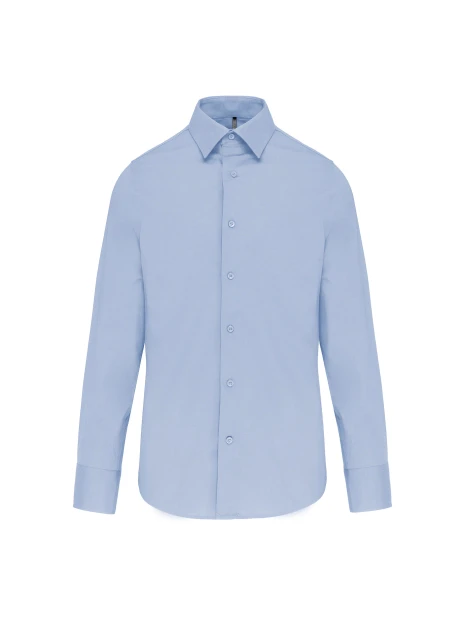 KARIBAN Chemise ajustée manches longues sans repassage /api/colors/7cd11260-06e9-4679-96ce-f0c0cca5092d personnalisable