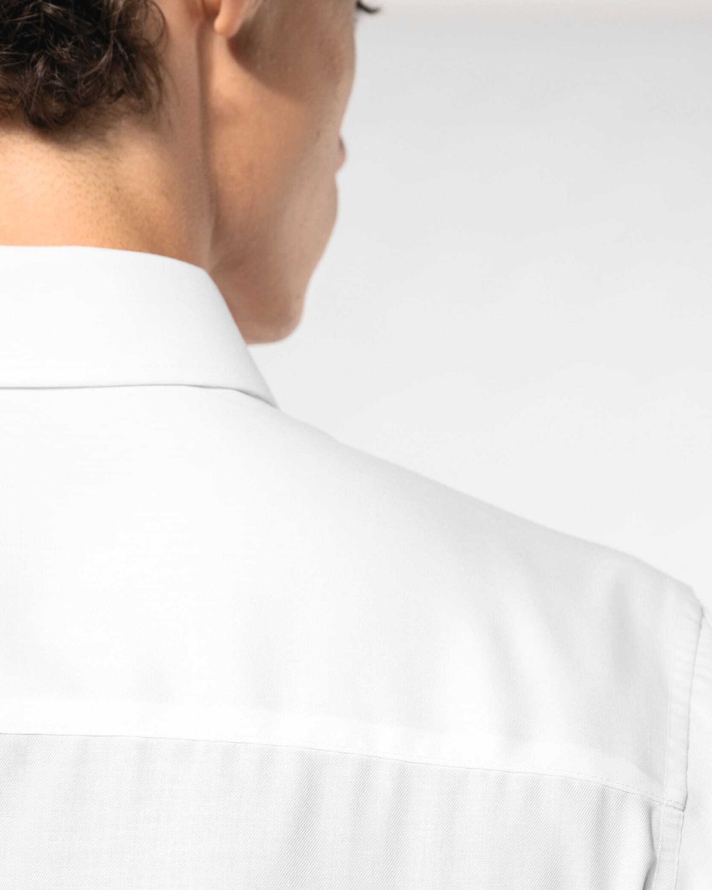 Hemden KARIBAN Getailleerd heren non-iron overhemd lange mouwen voor bedrukking &amp; borduring