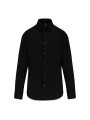 KARIBAN Chemise ajustée manches longues sans repassage /api/colors/b9fdad4a-5e94-45cb-8c03-c08b349b28c3 personnalisable