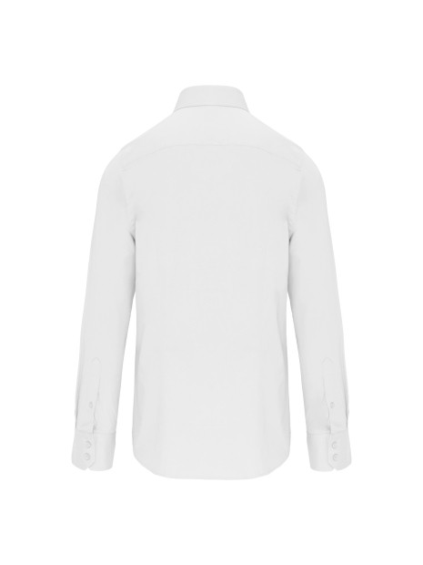 KARIBAN Chemise ajustée manches longues sans repassage /api/colors/7a92cd2d-10d2-40b4-928b-296bb7487506 personnalisable