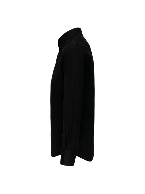 KARIBAN Chemise ajustée manches longues sans repassage /api/colors/b9fdad4a-5e94-45cb-8c03-c08b349b28c3 personnalisable