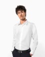 Chemises personnalisable KARIBAN Chemise ajustée manches longues sans repassage