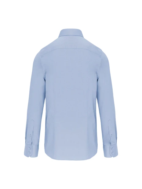 KARIBAN Chemise ajustée manches longues sans repassage /api/colors/7cd11260-06e9-4679-96ce-f0c0cca5092d personnalisable
