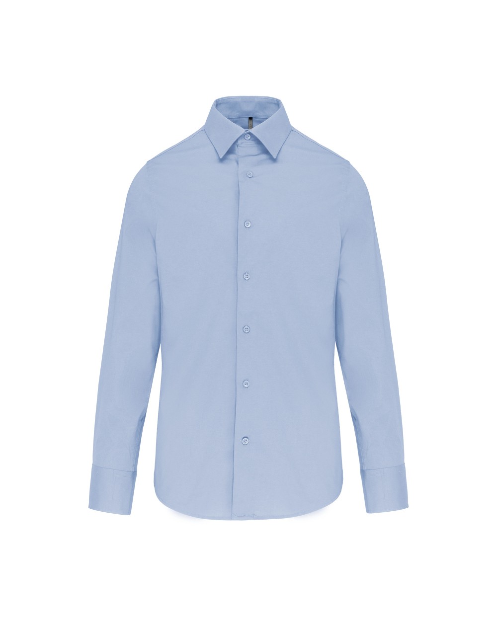 Chemises personnalisable KARIBAN Chemise ajustée manches longues sans repassage