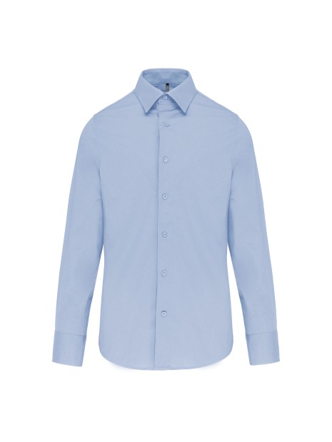 KARIBAN Chemise ajustée manches longues sans repassage /api/colors/7cd11260-06e9-4679-96ce-f0c0cca5092d personnalisable