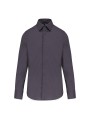 KARIBAN Chemise ajustée manches longues sans repassage /api/colors/a74dfbdb-7821-4e15-a7e5-fe07498d41c7 personnalisable