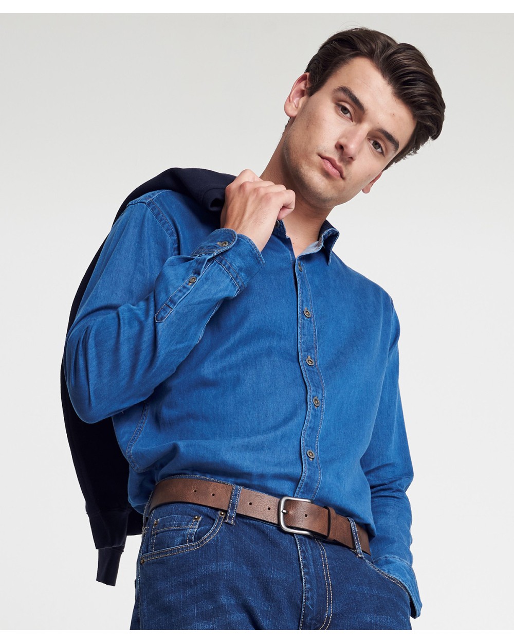 AWDIS JACK DENIM SHIRT Hemden personalisierbar