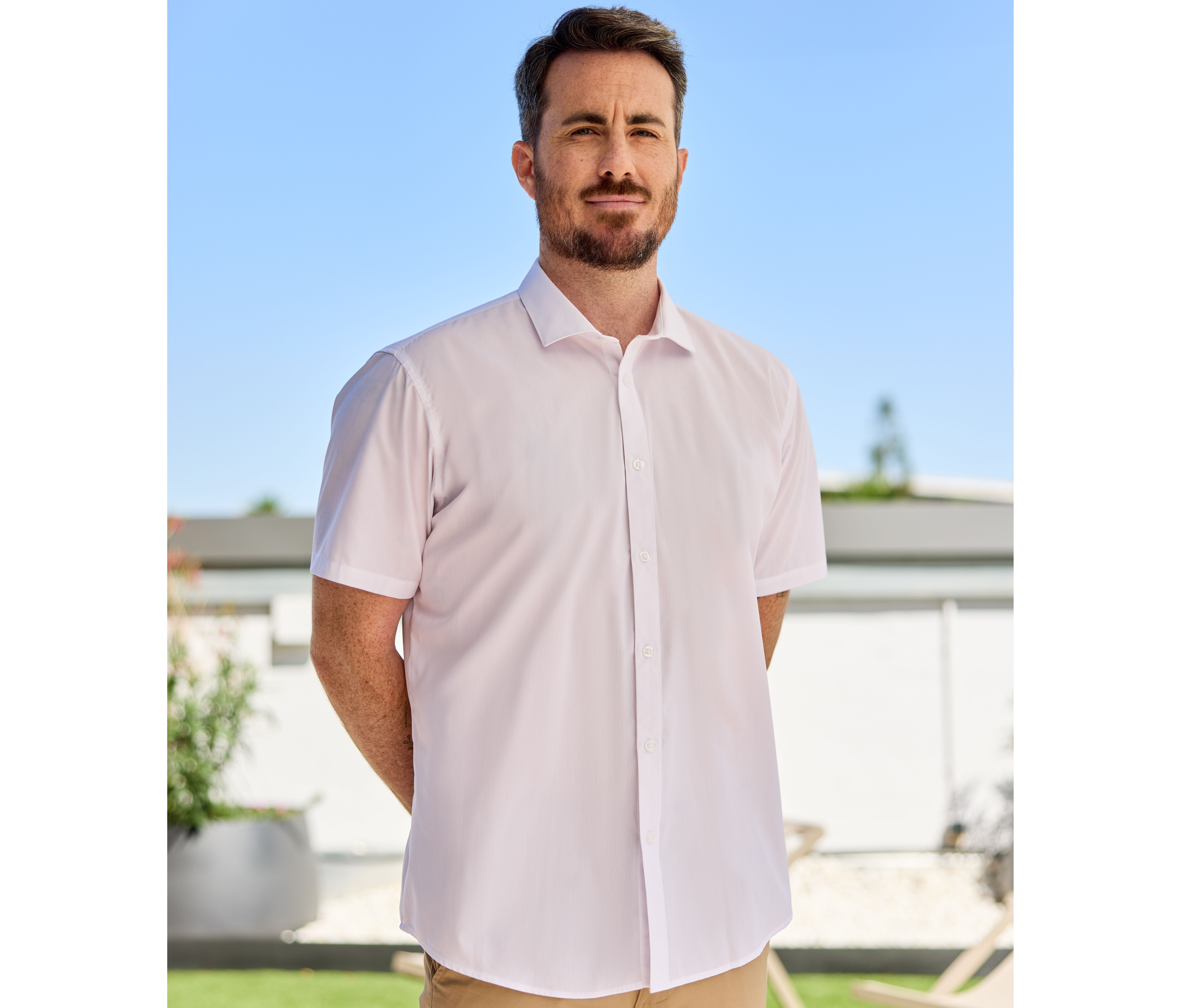 Hemden VELILLA MEN'S SHORT-SLEEVE SHIRT voor bedrukking &amp; borduring