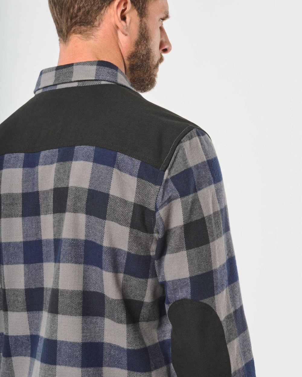 Chemises personnalisable WK. DESIGNED TO WORK Chemise à carreaux avec poches homme