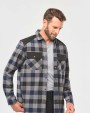 Hemden WK. DESIGNED TO WORK Geruit overshirt met zakken voor bedrukking &amp; borduring