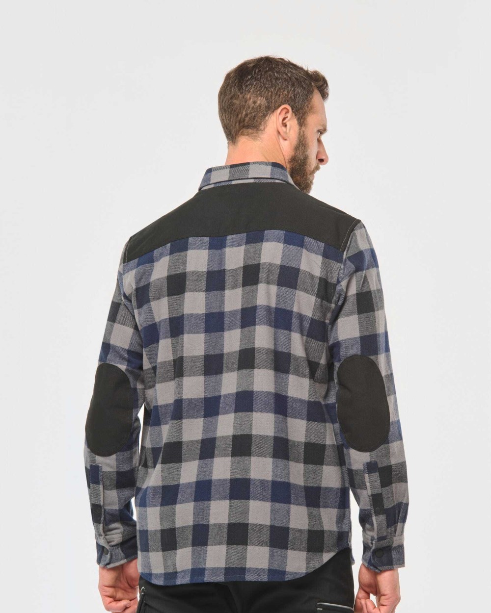 Chemises personnalisable WK. DESIGNED TO WORK Chemise à carreaux avec poches homme