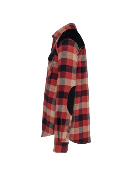 WK. DESIGNED TO WORK Chemise à carreaux avec poches homme /api/colors/9e779e22-f4fd-4d3d-abd3-b8f39f5432f2 personnalisable