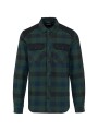 WK. DESIGNED TO WORK Chemise à carreaux avec poches homme /api/colors/2dbf7b13-442d-4658-a252-1af52dcd22d4 personnalisable