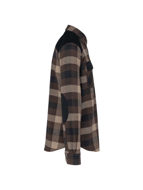 WK. DESIGNED TO WORK Chemise à carreaux avec poches homme /api/colors/700b0828-db1c-478d-9f45-dc523ca551f5 personnalisable