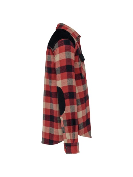 WK. DESIGNED TO WORK Chemise à carreaux avec poches homme /api/colors/9e779e22-f4fd-4d3d-abd3-b8f39f5432f2 personnalisable