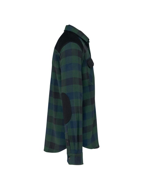 WK. DESIGNED TO WORK Chemise à carreaux avec poches homme /api/colors/2dbf7b13-442d-4658-a252-1af52dcd22d4 personnalisable