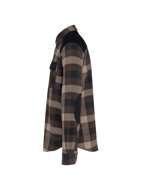 WK. DESIGNED TO WORK Chemise à carreaux avec poches homme /api/colors/700b0828-db1c-478d-9f45-dc523ca551f5 personnalisable