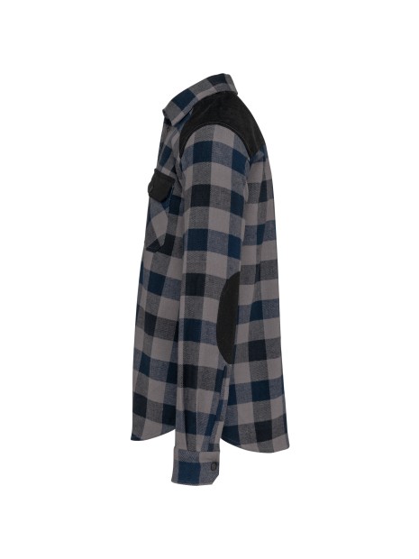 WK. DESIGNED TO WORK Chemise à carreaux avec poches homme /api/colors/39c0c213-aac7-4ae5-af6b-3e2fd94473ba personnalisable