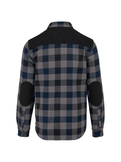 WK. DESIGNED TO WORK Chemise à carreaux avec poches homme /api/colors/39c0c213-aac7-4ae5-af6b-3e2fd94473ba personnalisable