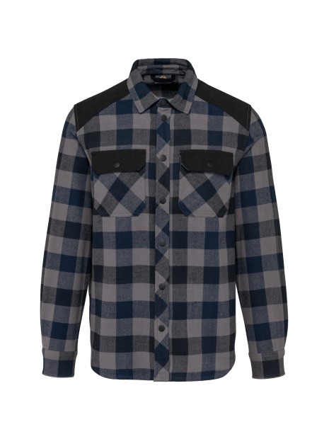 WK. DESIGNED TO WORK Chemise à carreaux avec poches homme /api/colors/39c0c213-aac7-4ae5-af6b-3e2fd94473ba personnalisable