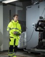 Broeken PROJOB 6570 SIGNALISATIE STRETCHBROEK MET KNIEZAKKEN EN SPIJKERZAKKEN EN ISO 20471 KLASSE 2 voor bedrukking &amp; borduring