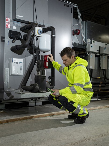 Pantalons à personnaliser PROJOB 6570 PANTALON POLYCOTON STRETCH PRIO EN ISO 20471 CLASSE 2 