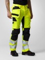 Pantalons à personnaliser PROJOB 6570 PANTALON POLYCOTON STRETCH PRIO EN ISO 20471 CLASSE 2 