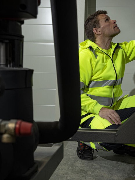 Pantalons à personnaliser PROJOB 6570 PANTALON POLYCOTON STRETCH PRIO EN ISO 20471 CLASSE 2 