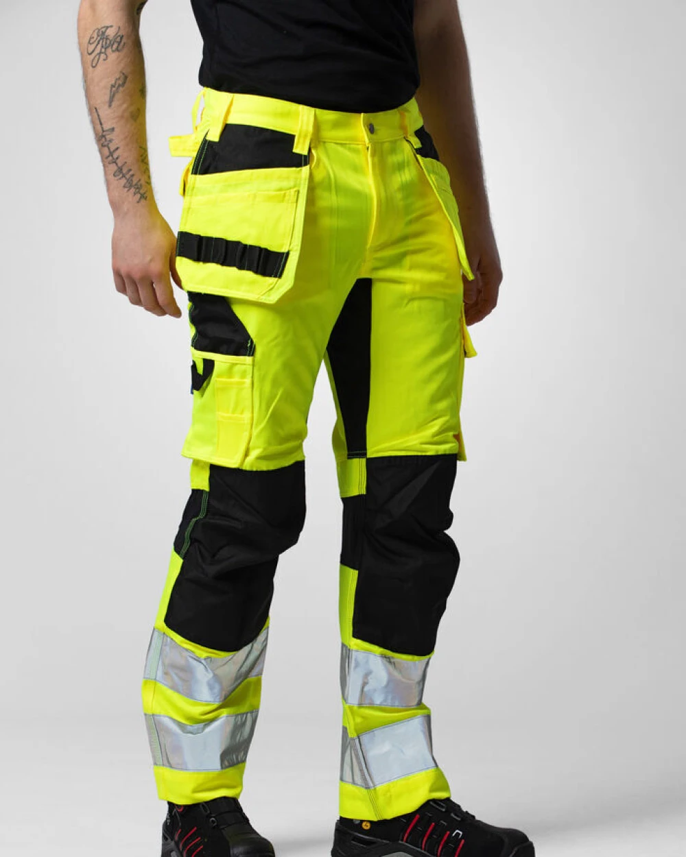 Pantalons personnalisable PROJOB 6570 PANTALON POLYCOTON STRETCH PRIO EN ISO 20471 CLASSE 2