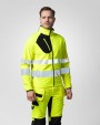 Pantalons personnalisable PROJOB 6570 PANTALON POLYCOTON STRETCH PRIO EN ISO 20471 CLASSE 2