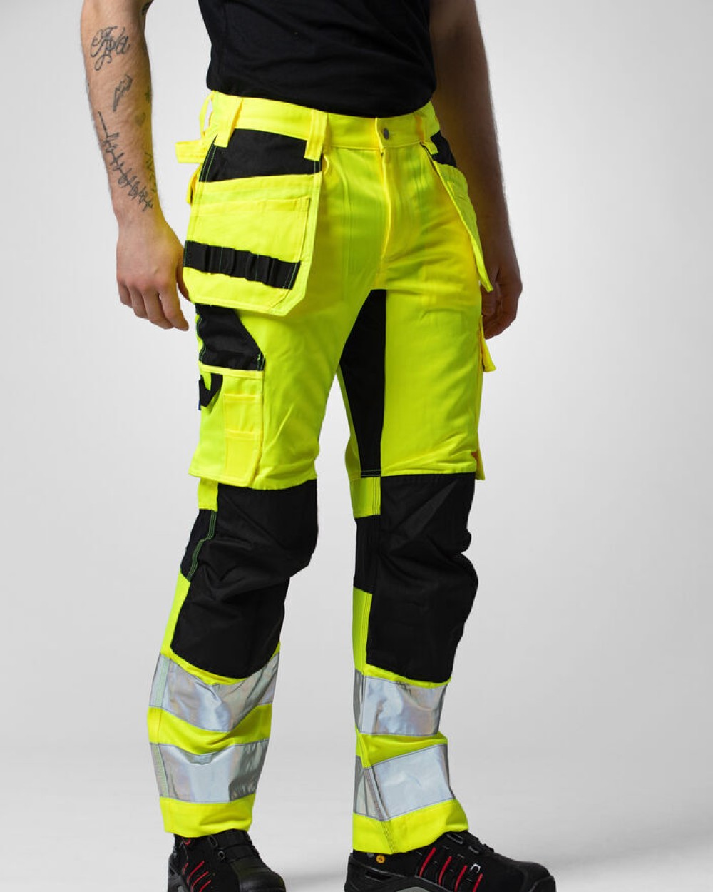 Pantalons personnalisable PROJOB 6570 PANTALON POLYCOTON STRETCH PRIO EN ISO 20471 CLASSE 2