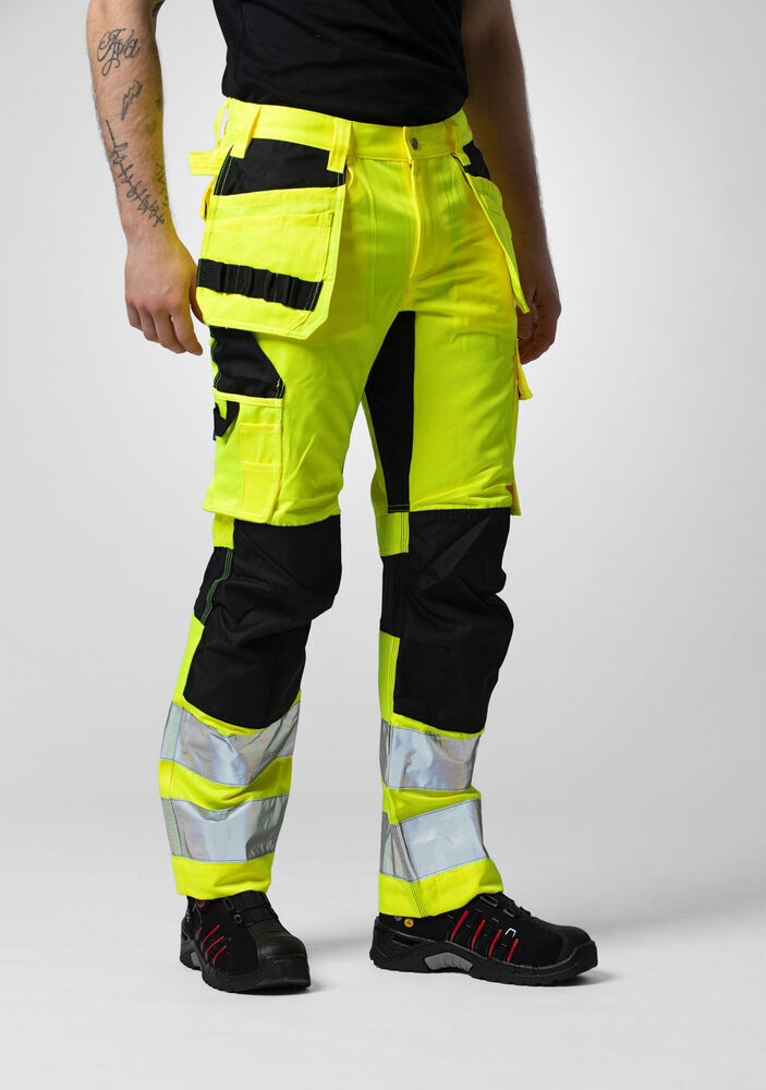 Pantalons personnalisable PROJOB 6570 PANTALON POLYCOTON STRETCH PRIO EN ISO 20471 CLASSE 2