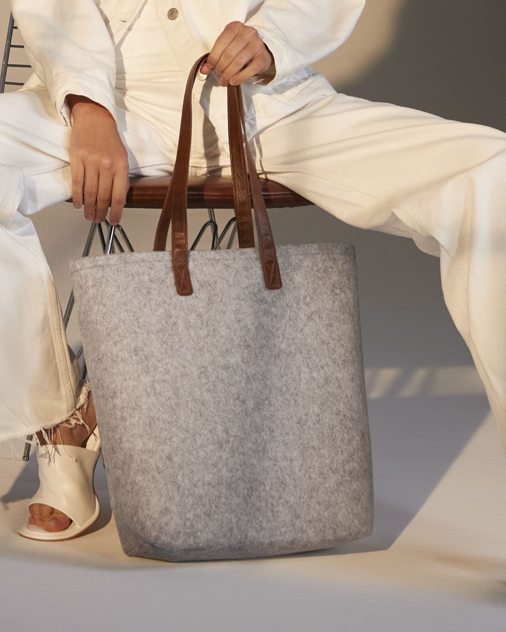Tassen & Zakken BAG BASE PREMIUM FELT TOTE voor bedrukking &amp; borduring