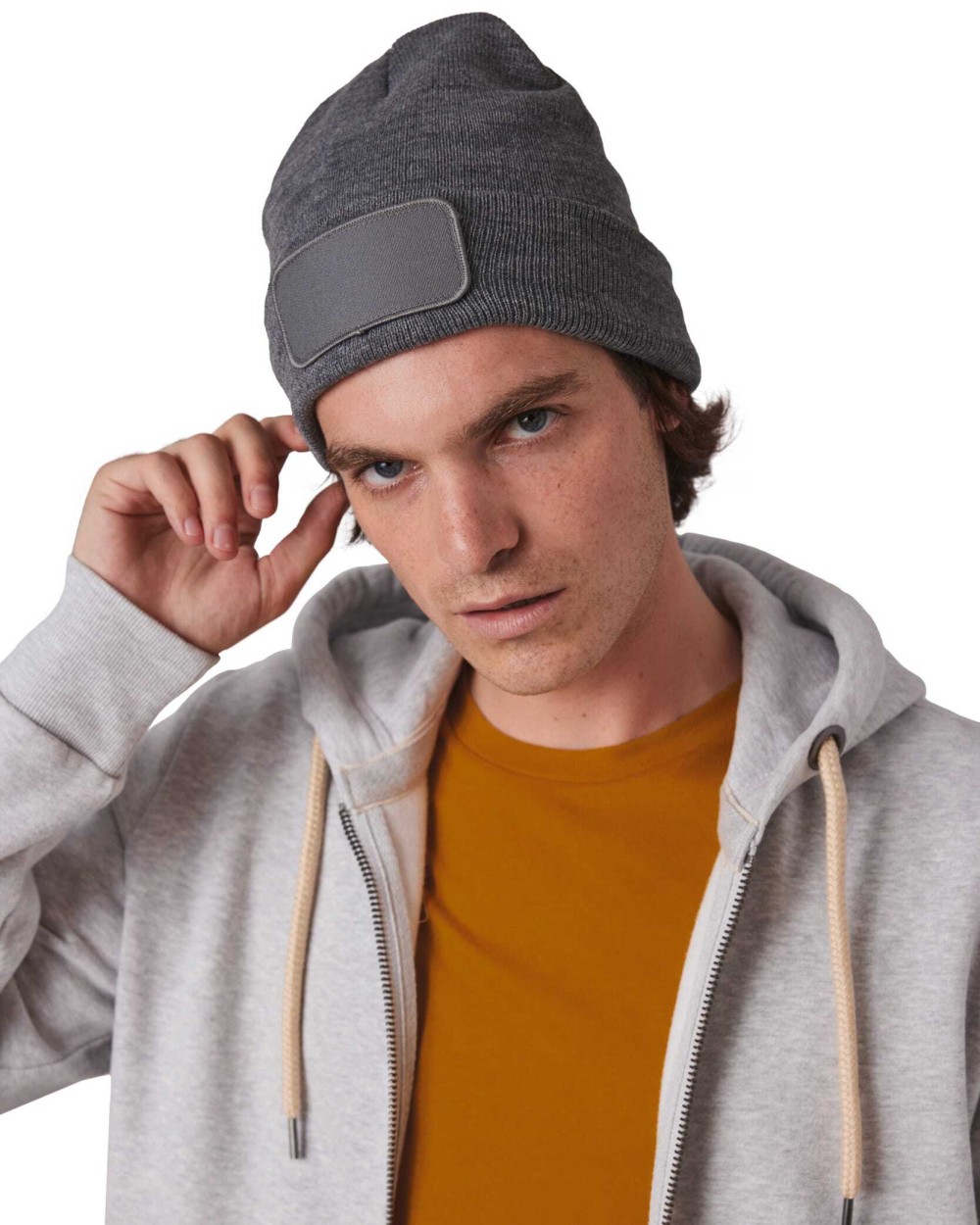 Bonnets personnalisable K-UP Bonnet recyclé avec patch et doublure Thinsulate™