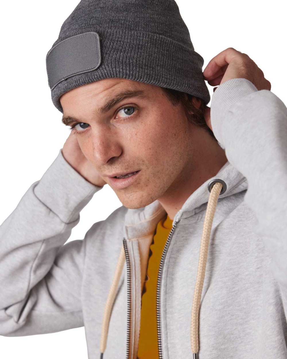 Bonnets personnalisable K-UP Bonnet recyclé avec patch et doublure Thinsulate™