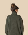 Laines polaires personnalisable SPASSO Sweat-shirt zippé à épaules tombantes en sherpa unisexe