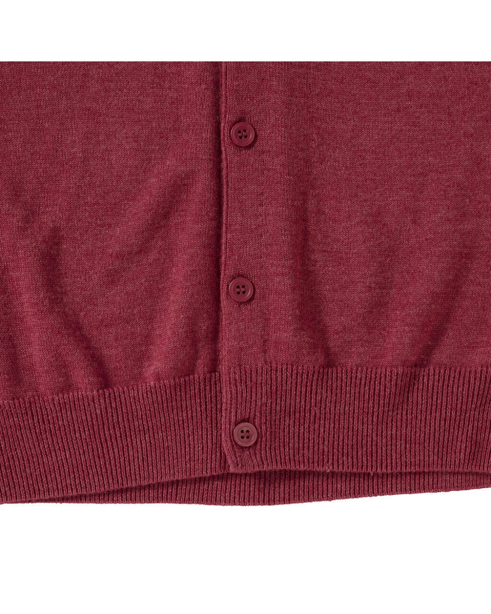 RUSSELL Men's V-Neck Sleeveless Knitted Cardigan Sweatshirts personalisierbar