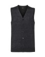 Sweat-shirts personnalisable RUSSELL Men's V-Neck Sleeveless Knitted Cardigan
