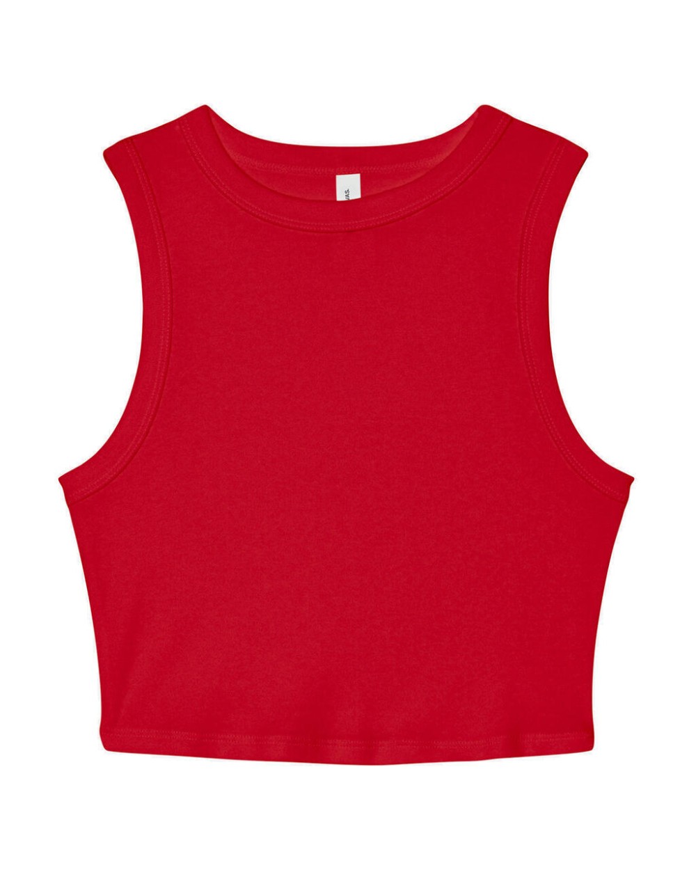 BELLA-CANVAS WOMEN'S MICRO RIB MUSCLE CROP TANK T-Shirts personalisierbar
