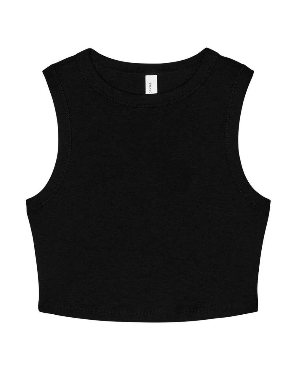 BELLA-CANVAS WOMEN'S MICRO RIB MUSCLE CROP TANK T-Shirts personalisierbar