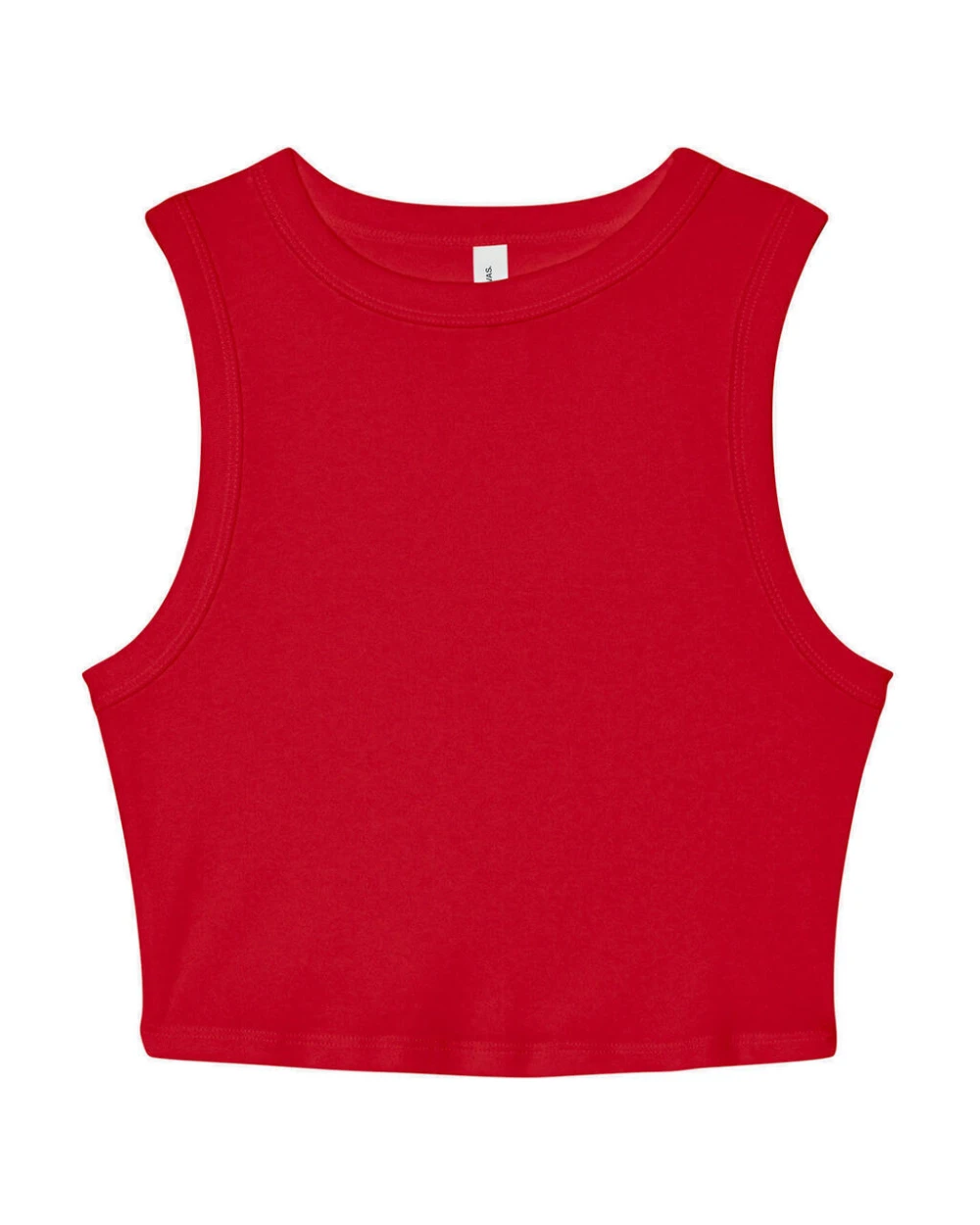 T-shirts BELLA-CANVAS WOMEN'S MICRO RIB MUSCLE CROP TANK voor bedrukking &amp; borduring
