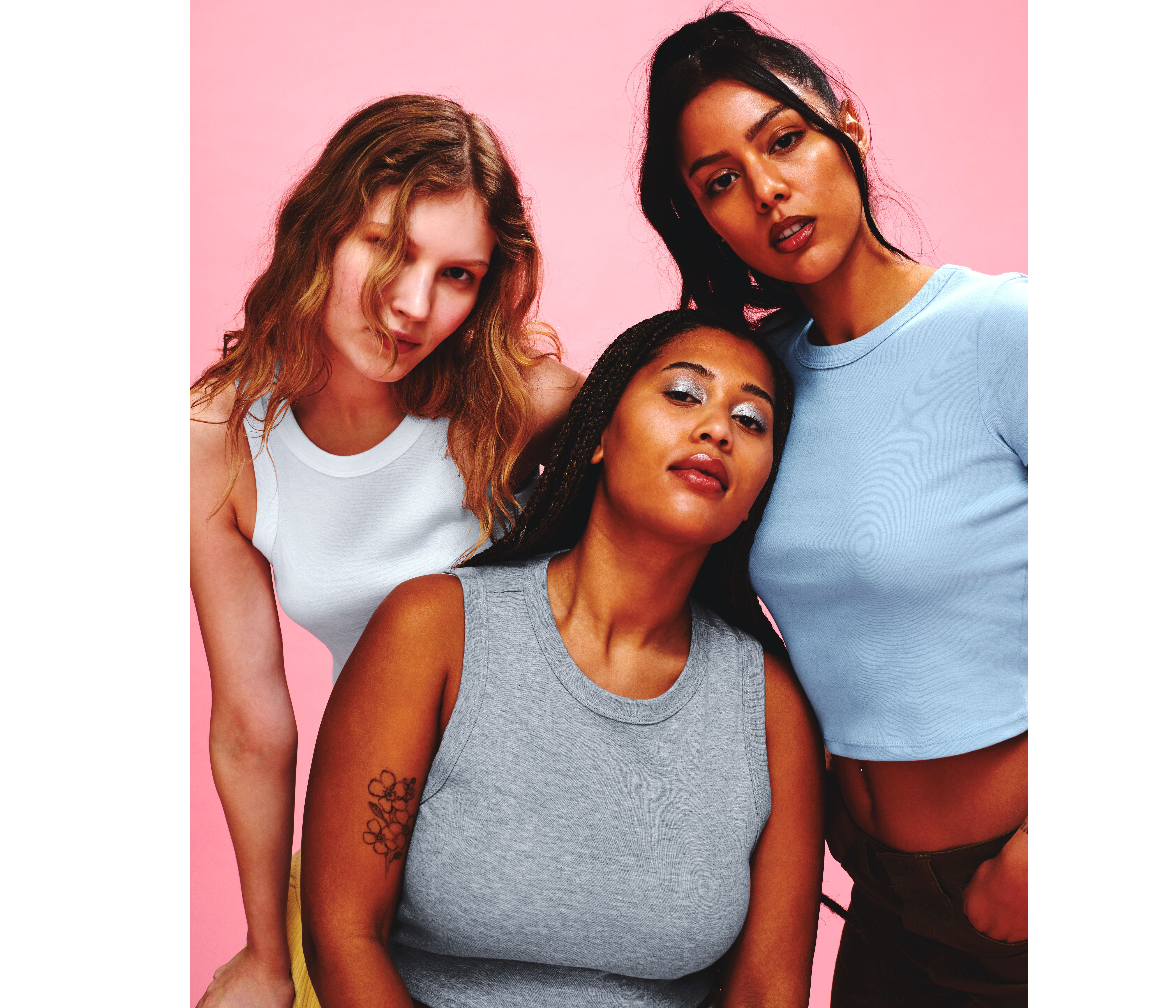 T-Shirts personnalisable BELLA-CANVAS WOMEN'S MICRO RIB MUSCLE CROP TANK