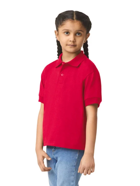 Polos à personnaliser GILDAN Polo jersey Dryblend® enfant 