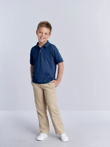 Polos à personnaliser GILDAN Polo jersey Dryblend® enfant 