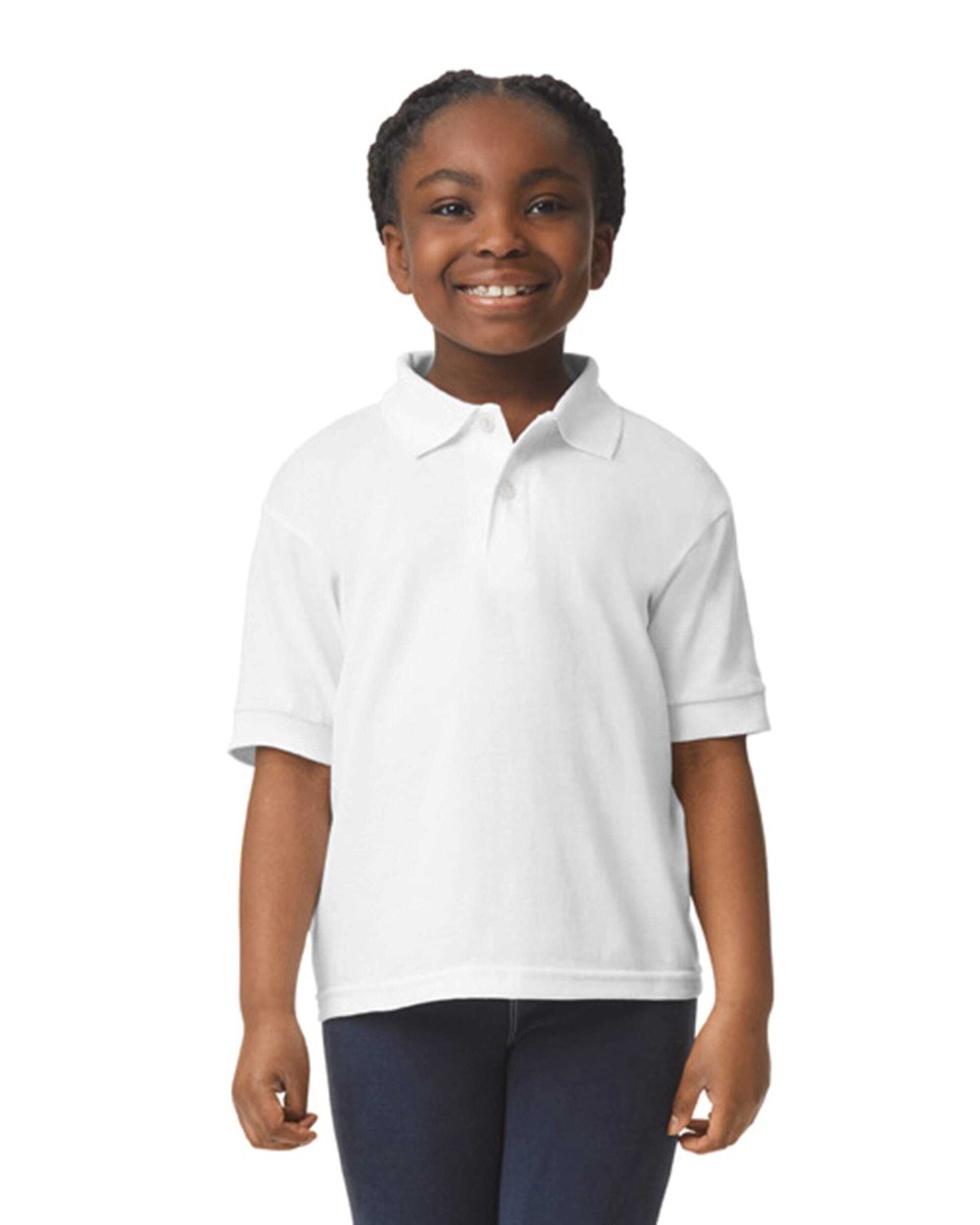 Polos personnalisable GILDAN Polo jersey Dryblend® enfant