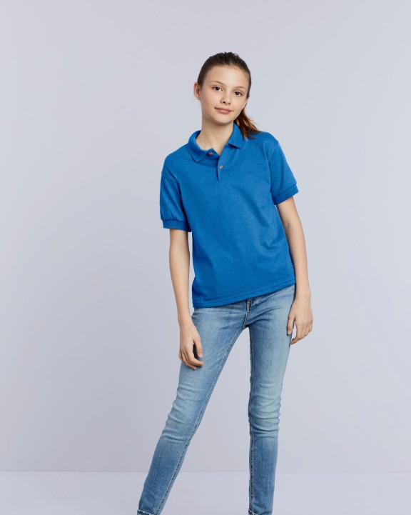 Polos personnalisable GILDAN Polo jersey Dryblend® enfant